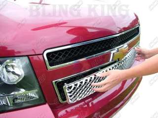 Chevy Suburban chrome grille grill bentley mesh insert  
