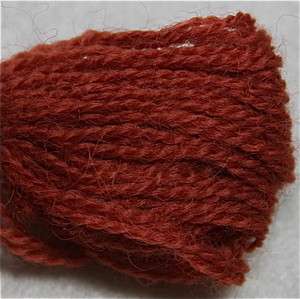 Paternayan Persian Wool 8 Yarn Skein   Color 871 Dark Rust   3 Ply 