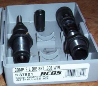 308 Competition Die Set R.C.B.S. RCBS Dies Reloading Reload rifle 
