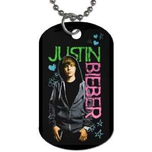 Justin Bieber Official Signature Never Say Never Dog Tag 16 inch 