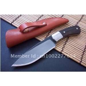   forged steel hunting pocket fixed knife a37