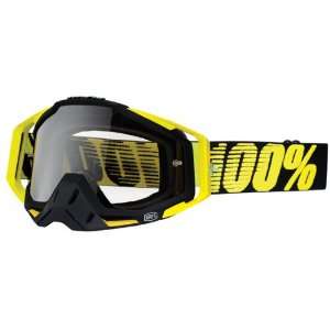  100% Goggles RaceCraft goggle, barcode (clear) Automotive