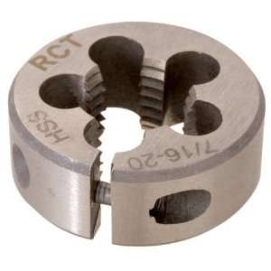 Regal RBC 40184 Standard Round Adjustable Die 3/8 16 Thds., 1 Inch O 