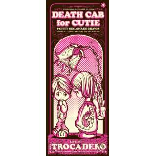 Death Cab For Cutie Slater Signed AP Proof Gig Poster  
