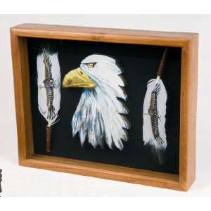  Southwestern Art Shadow Box  Eagle Head (sb6): Kitchen 