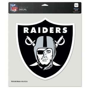  Oakland Raiders 8x8 Die Cut Full Color Decal Made in the 