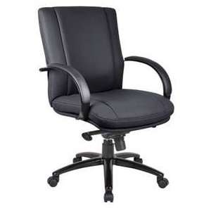  Boss AELE65B Aaria Habanera Mid Back Chair W/ Black Base 