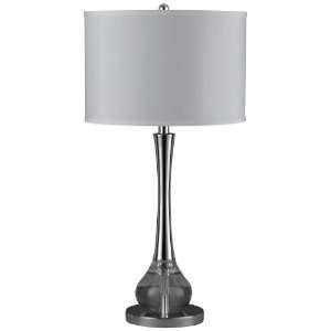  Cal Lighting BO 2074TB Abaco Table Lamp, Crystal: Home 