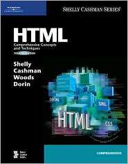 HTML Comprehensive Concepts and Techniques, Fourth Edition 