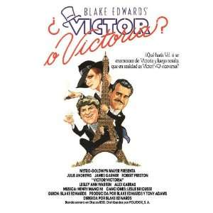  Victor Victoria (1982) 27 x 40 Movie Poster Spanish Style 
