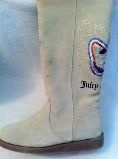 NEW IN BOX Juicy Couture Angelica Butterfly Tall Boots Size 8  