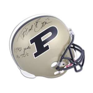  Drew Brees Autographed Helmet  Details Purdue 