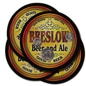  BRESLOW Family Name Beer & Ale Coasters: Everything Else