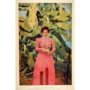   Cuba Pink Dress Color Print   Original Color Print: Home & Kitchen