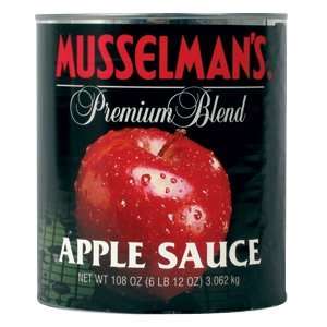 Musselmans Premium Blend Apple Sauce #10 Can  Grocery 