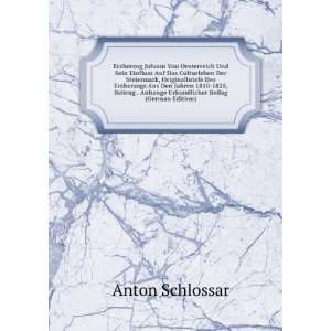   Beilag (German Edition) Anton Schlossar  Books