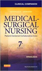 Clinical Companion for Medical Surgical Nursing Patient Centered 