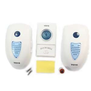 com Wireless Door Bell   1 Remote Control 2 Wireless Digital Doorbell 