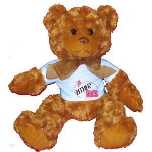  ZITHER Chick Plush Teddy Bear with BLUE T Shirt: Toys 