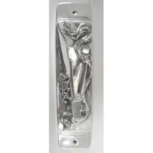  Henryk Winograd Judaica .925 Silver Mezuzah the Lion 