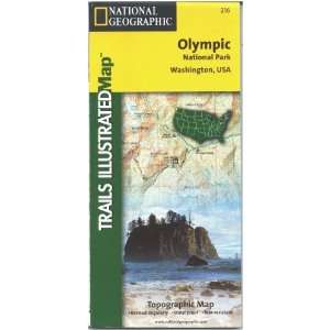  Map: Olympic National Park: Trails Illustrated: Books