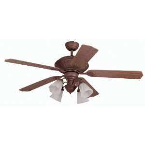   Melissa Four Light Down Lighting Five Blade Indoor Ceiling Fan from