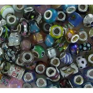 Murano Glass Charms and Beads 12 Pieces Random: Everything 