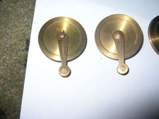 Original Herschede Tube Chime Grandfather Clock Weight Pulley Parts 