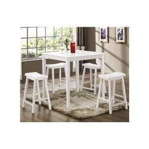  Bruton 5 Piece Counter Height Table Set   Coaster 150294N 