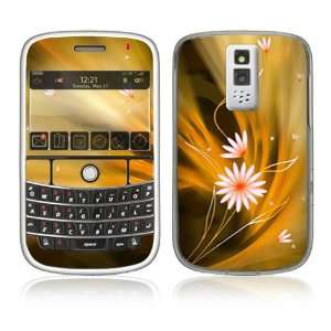  BlackBerry Bold 9000 Decal Skin   Flame Flowers 