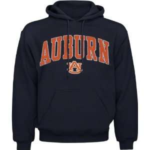  Auburn Tigers Navy Acid Washed Mascot Hooded Sweatshirt 