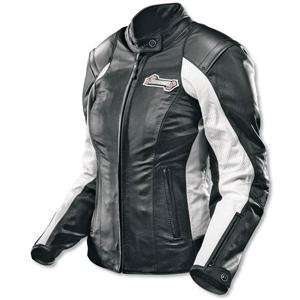  Z1R Womens Nectar Jacket   Small/Black/White Automotive