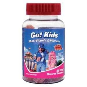  Windmill  Lazy Town Go Kid Multi Vitamin, 60 Gummies 