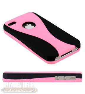 New Deluxe 3 Piece Hard Case for iPhone 4 4S