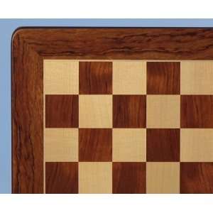  Padauk and Maple Chess Board (21 Inch) 