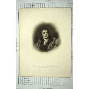  1814 ANTIQUE PORTRAIT SIR JAMES MACKINTOSH WILKIN
