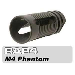  Black Metal M4 Phantom Muzzle