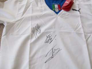 ITALY 2006 WORLD CUP signed PUMA JERSEY w/COA NESTA  