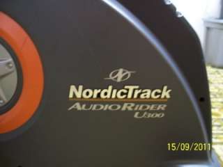 Nordic Track AudioRider U300   Used Exercise Bike  