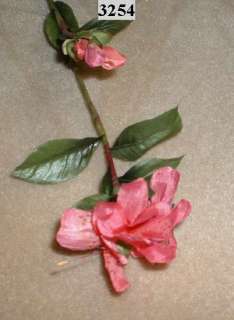 Pink Silk Azalea Flowers Long Stem 30 3254  