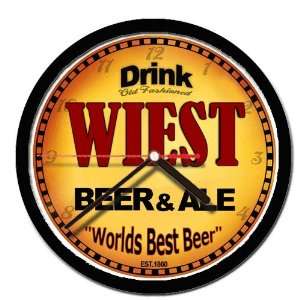 WIEST beer and ale cerveza wall clock: Everything Else