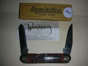 1985 Remington Bullet Knife Woodsman Knife  