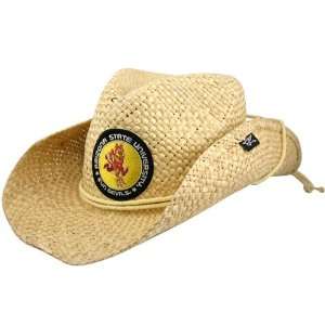    Arizona State Sun Devils Straw Cowboy Hat: Sports & Outdoors