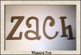 UNFINISHED WOOD LETTERS WOODEN WALL HANGINGS  
