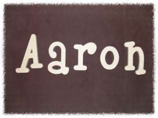 PERSONALIZED WOODEN WALL LETTERS BABY NURSERY WOOD  