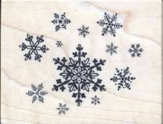 psx snowflakes background rubber stamp this is a wood mounted rubber 