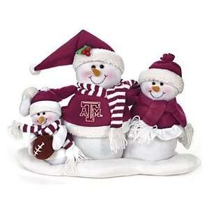  Texas A&M Aggies Table Top Snow Family: Sports & Outdoors