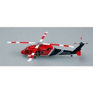 UH 60A Black Hawk Helicopter American Firehawk (Built Up Plastic) Easy 