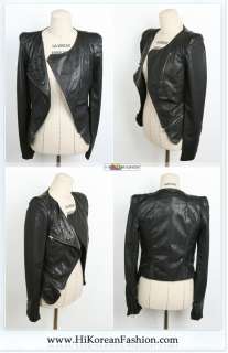 Faux Leather Womens Studs Motorcycle Biker Jackets Vintage Rider NWT 