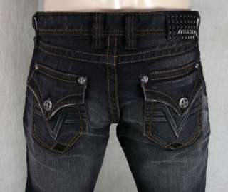 AFFLICTION Jeans Mens BLAKE 3D Flap Bounty wash 10SS442  